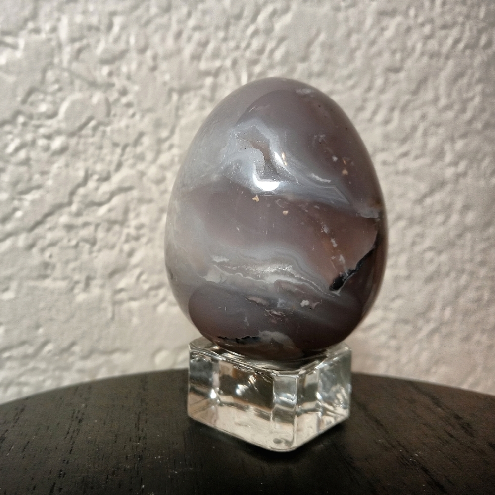 Dendritic Agate Egg